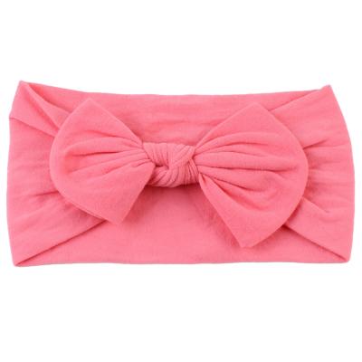 China Cheap Custom Durable Cotton Bow Turban Hot Selling Soft Cotton Hair Bands for sale