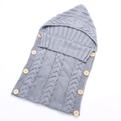 China Economical Cotton Custom Design Baby Cotton Knitted Warm Sleeping Bags for sale