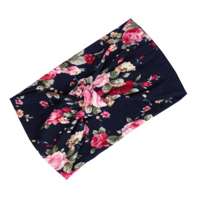 China Custom Cotton Fashion Customization And Comfort Logo Headband Women Headband for sale