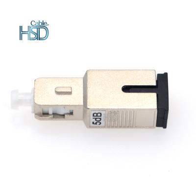 China Telecom Factory High Quality SC Fiber Fixed Optical Attenuator SC/UPC Attenuator SC 3db 5db 7db 10db 15db 20db Best Price for sale