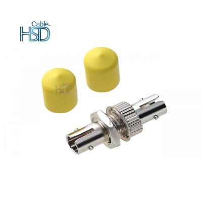 China SM MM Quad Duplex Fiber Optic Adapter Simplex Fiber Optic Adapter FC/ST Fiber Optic Connector HS-AFC for sale