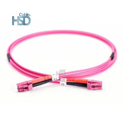 China LSZH LC to LC Fiber Patch Cord Cable MM Red Singlemode Multimode Duplex Ties Fiber Patch Cord Ties Cable Price for sale