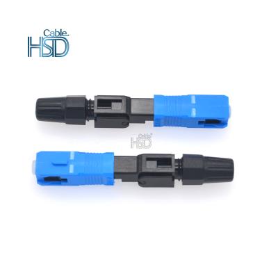 China New FTTH FTTH Field Assembly Pipe Sc RPA UPC Single Mode SM Fiber Optic Fast Connector FAC Connector FAC Fast Connector for sale