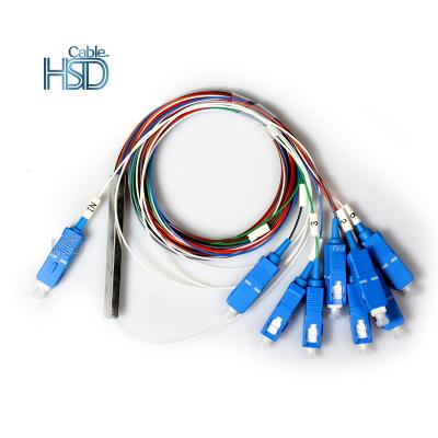 China FTTH FTTB FTTX Network 1*8 1*16 PLC Splitter With SC/UPC Connector Manufacture Fiber Optic PLC Splitter 1x2 1x8 Fiber Optic Splitter for sale