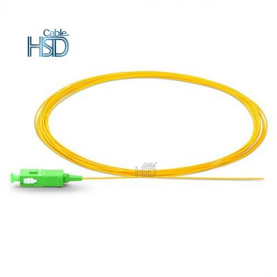 China LSZH Best Price FTTH LC UPC APC Singlemode Simplex LC Fiber Optic Pigtail Patchcord 1/2/3/5/10meter for sale