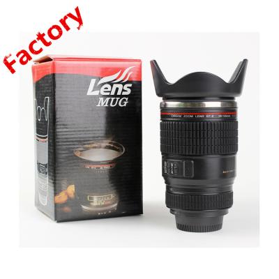 China New Viable Camera Lens 28-135mm Thermos Mug Coffee Stainless Steel Mug E-F Mug for sale