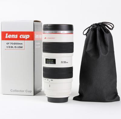 China Novelty Gift Mug 560ML Stainless Steel 70-200mm Camera Lens Viable Coffee Mugs for sale