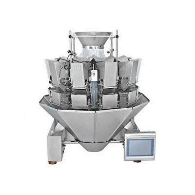 China Multihead Direct Sticky Weigher Food Factory Equipment Gummy Packaging Machine For Jars Weighing Frozen Food for sale