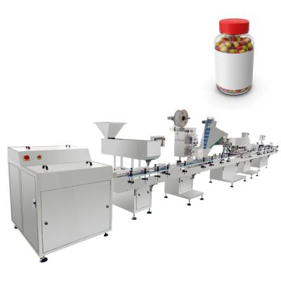 China Food 12 Channel Tablet Bottle Gummy Packaging Machine For Tablets And Gummy Maker for sale