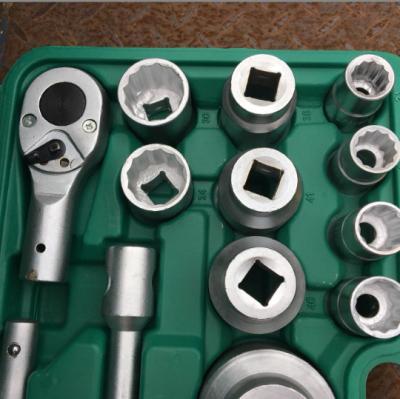 China Easy Carry Heavy Duty 26PCS Wrench Set Tools Durable Truck Impact Socket Set 3/4 for sale