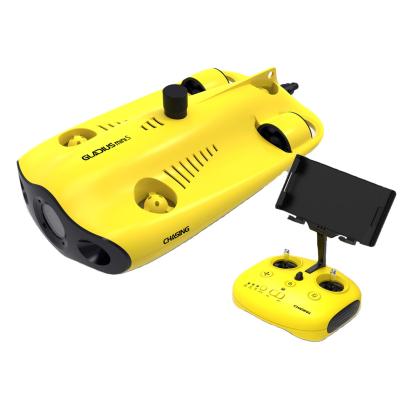 China Altitude Hold Mode Chasing GLADIUS MINI S Underwater Smart Drone For Mini-Size 5-Thruster Underwater ROV Diving Drone for sale