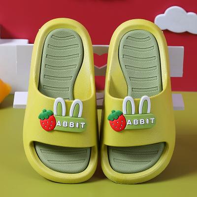 China Summer Kids Flat Slippers For Baby Boys Girls Outdoor Beach Shoe Baby Strawberry Candy Soft Bottom Non-slip Color for sale