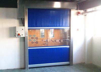 China Speed Roll Up Doors Insulated With Polyurethane Foam Opening Up To 100 Inches Per Second Te koop