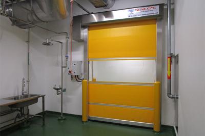 Cina Grey rosso del PVC della finestra di giallo sopraelevato ad alta velocità trasparente delle porte in vendita