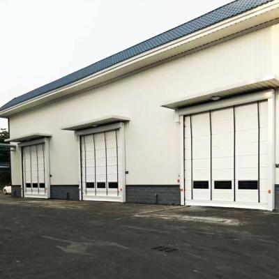 China Lightweight Folding Shutter Door Fast 1.5mm PVC Rolling Shutter for sale