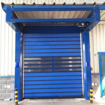 China 1.0mm Industrial Sliding Doors , Industrial Overhead Doors 100mm Width for sale