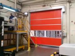 PVC high speed door