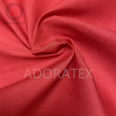 China Factory supply flame retardant plain dyed 90%polyester 10%cotton 96*72 poplin tc fabric for sale