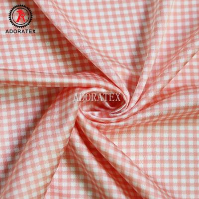 China Adoratex Woven Plaid Shrink-Resistant Popular Check Woven Fabric Yarn Dyed Items for sale