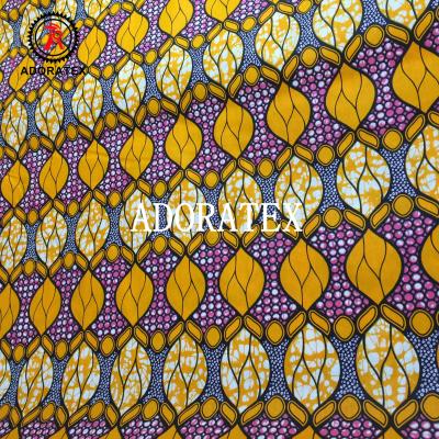 China Nigeria Ankara Anti-Static Wax Fabrics Real Genuine Ghana WAX Ghana Print Fabrics for sale