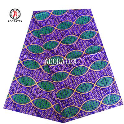 China New African Ankara print anti static wholesale obama wax printed fabric for sale