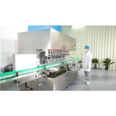 China Automatic Linear Type Food Soybean Food Bottle/Cooking/Bottling Line Of Vegetable/Edible/Olive Oil Bottle Filling Machine for sale