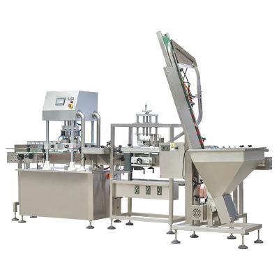 China TGM Food Linear Glass Lid Machine Vegetable Oil Ketchup Jambottle Cap Sealer Capping Machine for sale