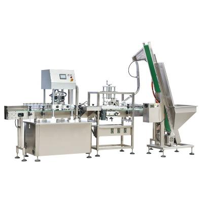 China Full Automatic Food ZG Capping Machine With Cap Feeder , Cap Screwing Machinery for sale