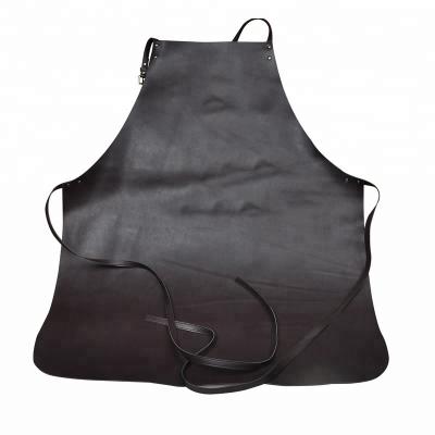 China 004 Waterproof Real Leather Chef Warm Apron Work Apron For Men for sale