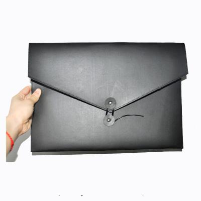 China New Design 15-034 Waterproof Envelope 11.6 Inch PU Computer Bag Laptop Leather Sleeve for sale