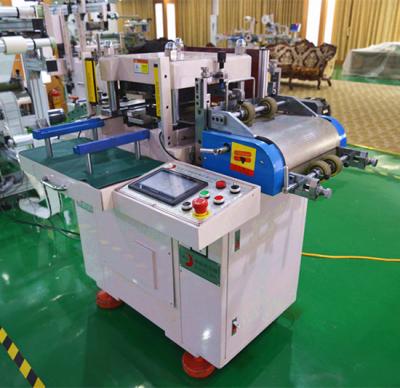 China Conducting Film Fabric Die Cutter Machine With Laminating Or Feeding Machine for sale