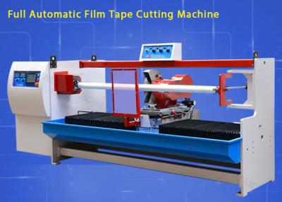 China Linear Bearings Single Roll Tape Cutter Machine For Tape Roll / Masking Tape for sale