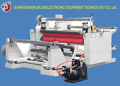 China Three Motors Synchronous 60 - 70m/Min Slitting And Rewinding Machine ISO Certificate for sale