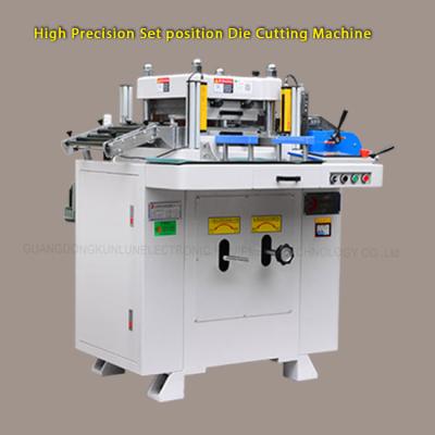 China Hot Stamping Foil Label Die Cutting Machine For Protective Film , 380/220V 50HZ 2.8KW for sale