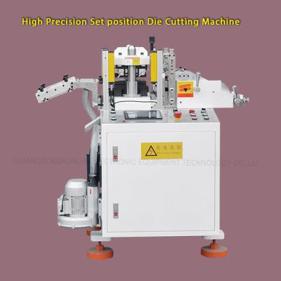 China High Speed Two Guide Pillar Hot Stamping Die Cutting Machine 200*180mm Cutting Areas for sale