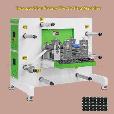 China Servo Motor Drive Round Knife Rotary Die Cutting Machine For Optical Materials for sale