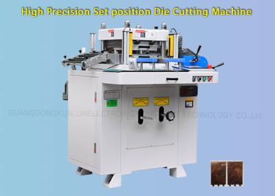 China Label Tape Automatic Fabric Die Cutter / Precisely tag film die punching machine for sale