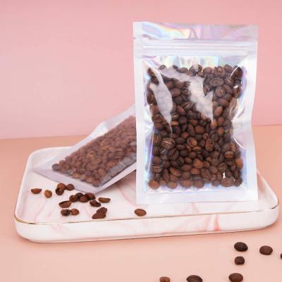 China Recyclable Silver Kraft Aluminum Foil Bag For Food Aluminum Foil Mylar Pouch Ziplock Bag Customized Resealable Mylar Bags for sale