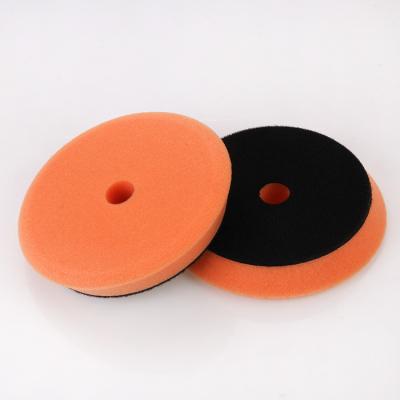 China Car Body Wholesale 6inch 150mm Car Body Polish Protective Orange Foam Automotive Accessories For Car Polishing Protection for sale