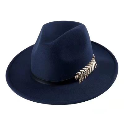 China European and American style 2022 new faux wool felt hat, sombrero and jazz top hats are available wholesale for sale