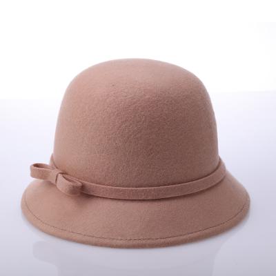 China Korean fashion new autumn and winter hat pure wool felt hat pure wool basin hat for sale