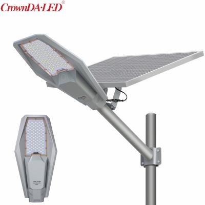 China New Design Solar Streamline Ip67 100w 200w 300w 400w LED Light Outdoor Waterproof Aluminum Street Solar Light for sale