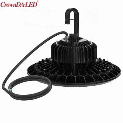 China Warehouse High Lumen High Light 130lm/w UFO High Light 1-10V Warranty 5 Years Dimming UFO High Bay Light for sale