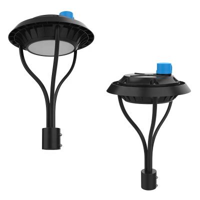 China North America ETL DLC Post Lamp Aluminum Outdoor Modern Led Garden Lights 60 80 100 120 150 Watt for sale