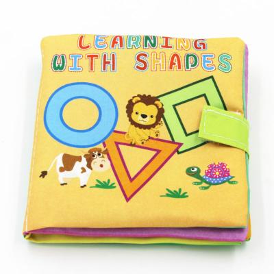 China Eco-friendly Hot Selling Soft Cloth Baby Quiet Baby Book Toy Funny Educational Cloth Quiet Book For Babies for sale