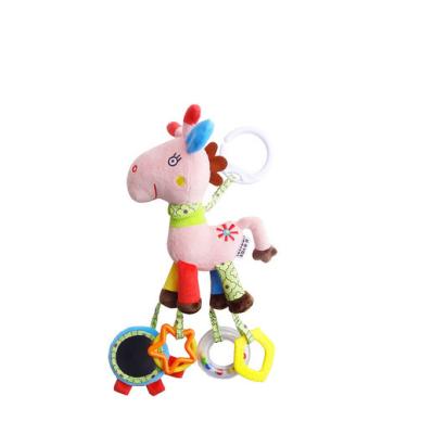 China Free Shipping Eco-Friendly Mini Custom Design Baby Plush Mobile Crib Hanging Toy for sale