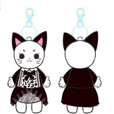 China Cute soft toy kpop doll stuffed animal keychain Customized Juguetes keychain OEM plush keychain plush key chain for sale