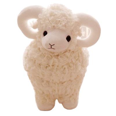 China Free Shipping Cute Cartoon Doll Sheep Plush Toys Valentines Day Gift Cute Sheep Doll, Birthday Gift Sheep Toys for sale