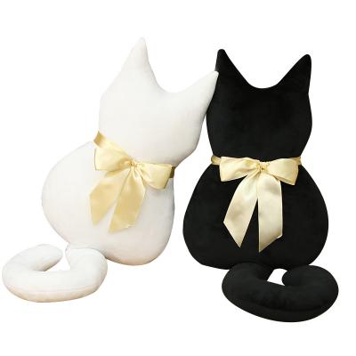 China Free Shipping Crane Machine Toys Cheap Stuffed Animal Plush Toys New Style Stuffed Mini Cat Shape Pillow Wholesale Animal Gifts for sale