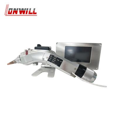 China Building Material Shops Handheld Fiber Laser Welding Head With 750w-1000w Controller for sale